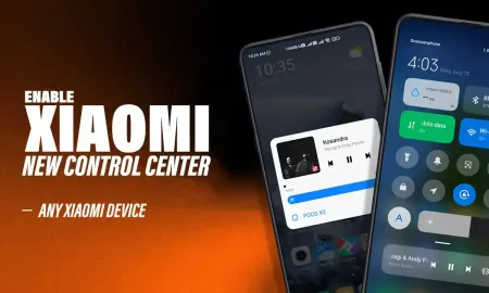 MIUI 12.5 Control Center Enable in Xiomai Devices