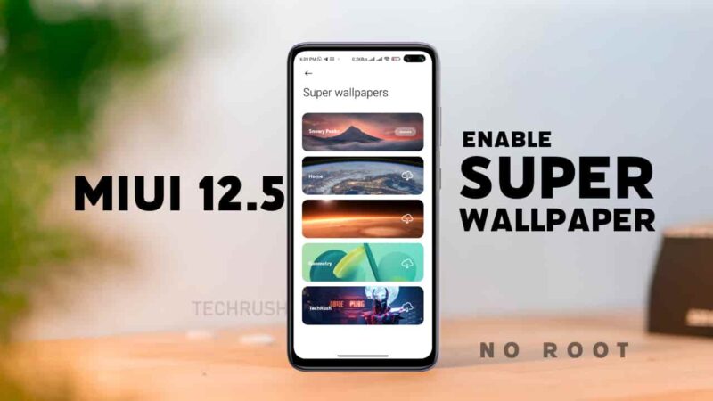 MIUI 13 Super Wallpaper APK Download Without Root