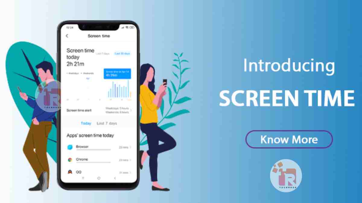 Screen Time Management App in Xiaomi