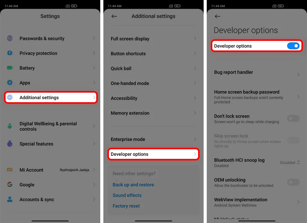 How to Enable Developer Options on Xiaomi Phone