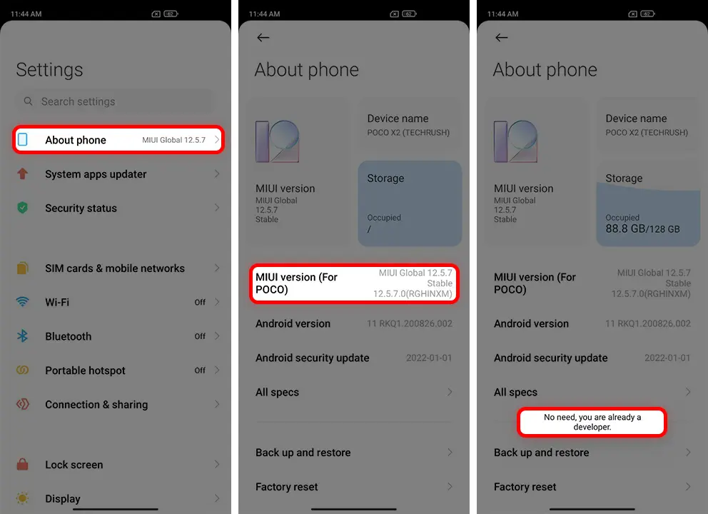 How to Enable Developer Options on Xiaomi