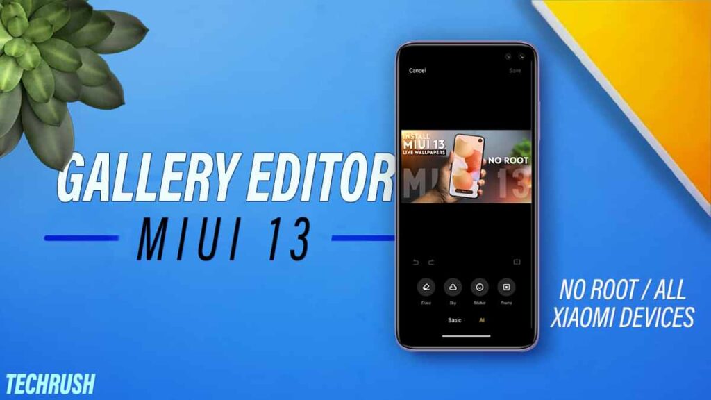MIUI 13 Gallery editor new update download