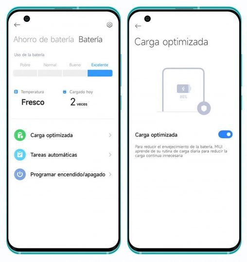 Optimized charging, another of the main news that your Xiaomi will receive with MIUI 13. Xiaomi News Addicts