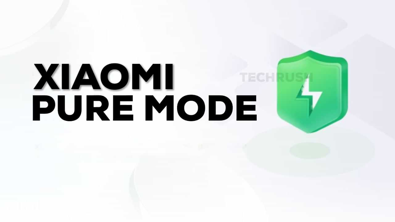 xiaomi pure mode enable