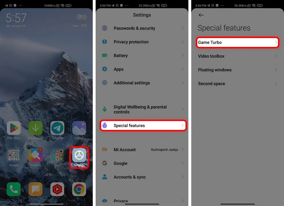 How to Use Xiaomi Game Space Apk