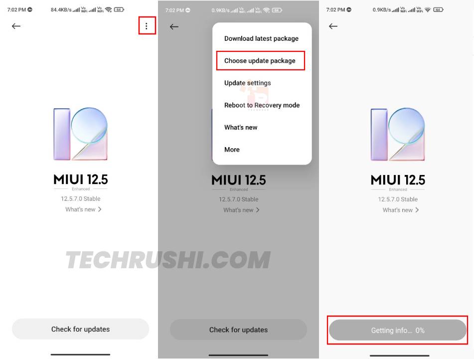 how to download miui 13 update in india? 