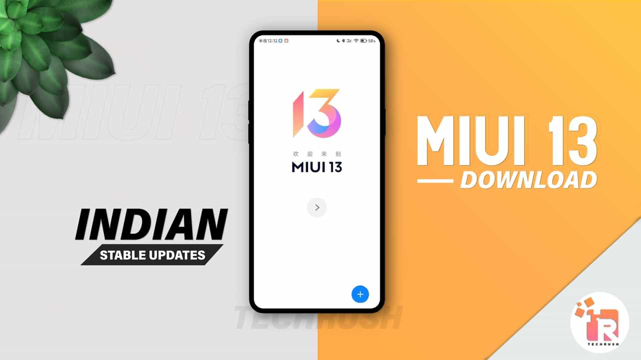 MIUI 13 Indian Stable Updates Download