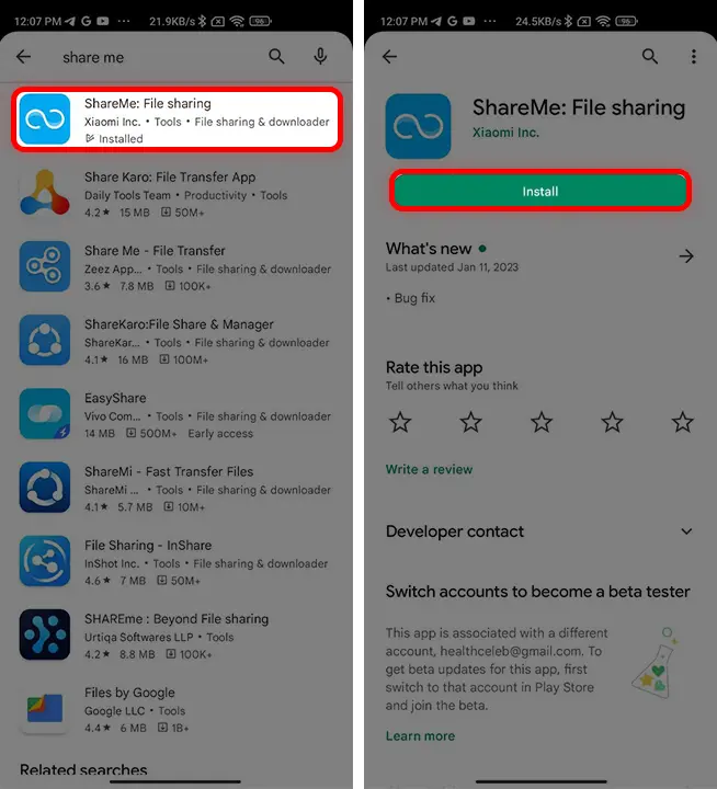 How to Download ShareMe App