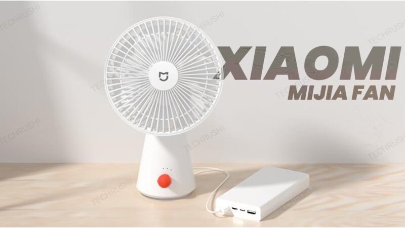 $16 New Xiaomi Mijia Desktop Mobile Fan Specifications and Review