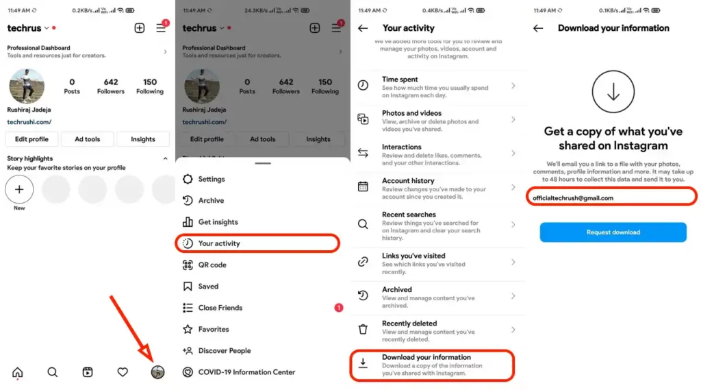 How to Fix Access Data Option Not Showing on Instagram