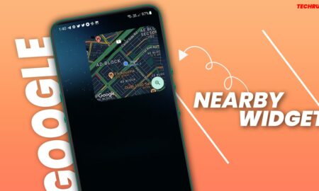 How to add Google Nearby Traffic widget on the home screen