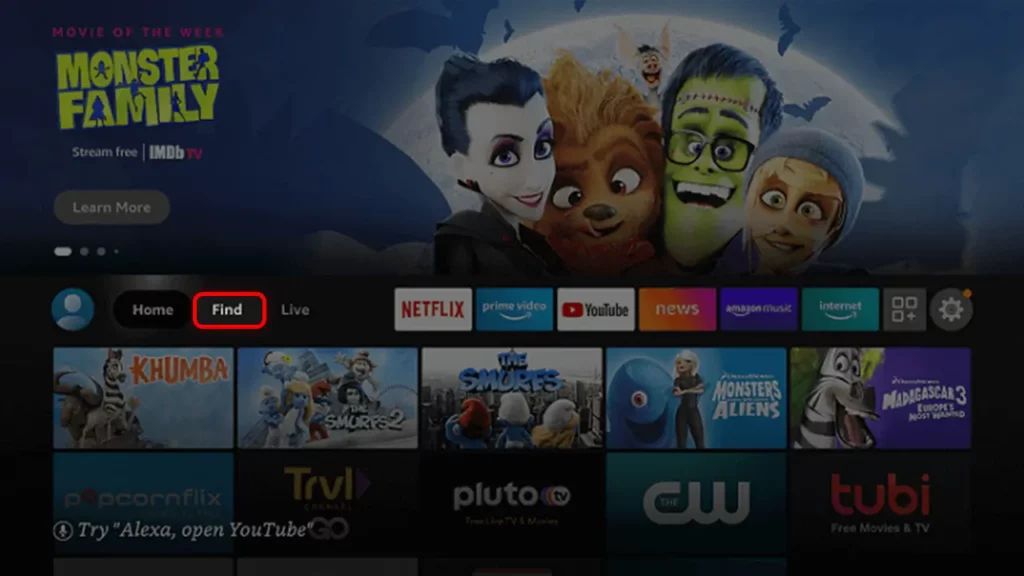 Install VLC Player on Amazon Fire TV Stick 1