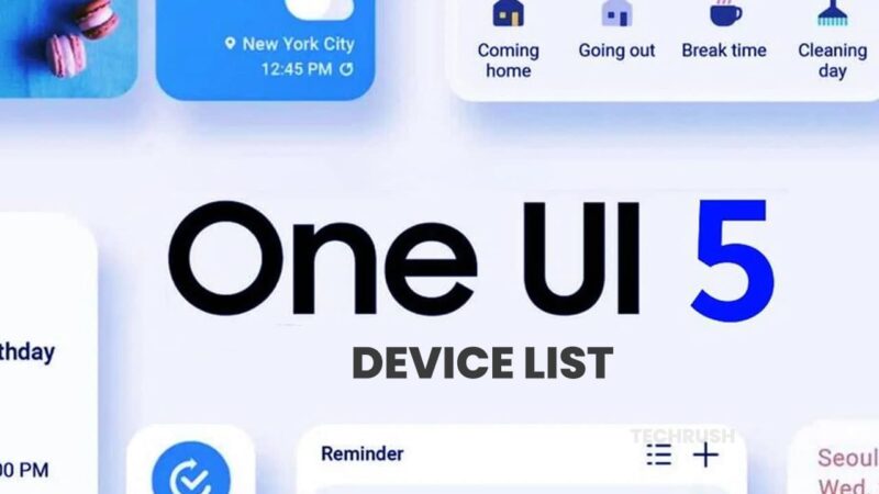 Samsung One Ui 5.0 Update List and Released Date Confirmed