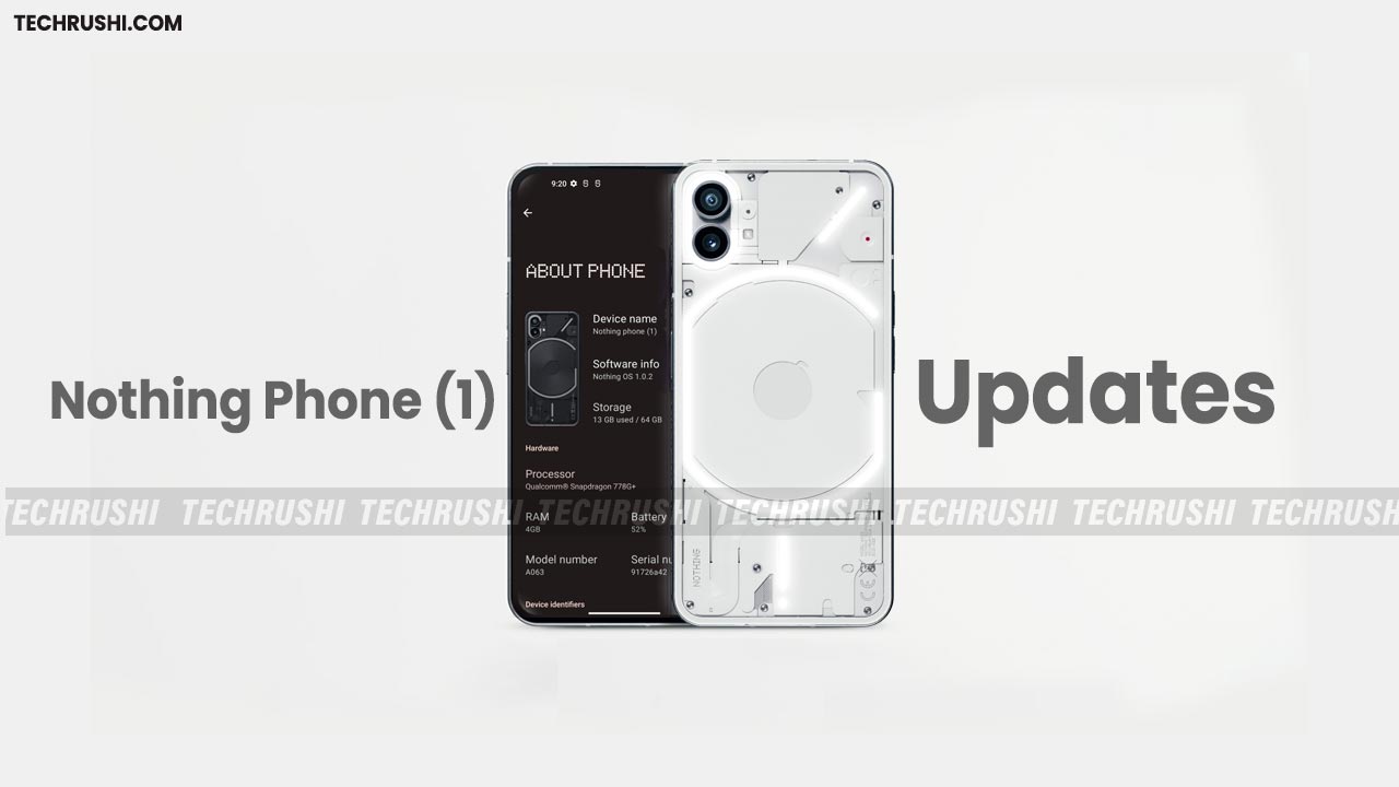 Nothing Phone 1 Software Update download