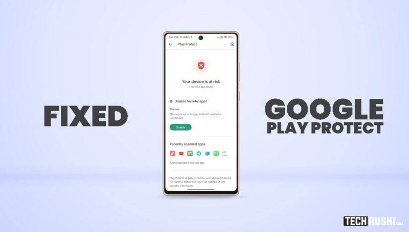 How to Fix Xiaomi Themes APP got blocked by Google Play Protect