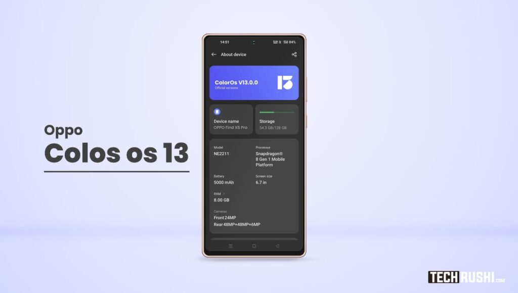 Oppo Color os 13