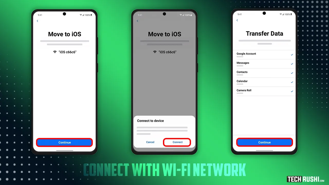 Connect with wi-fi network