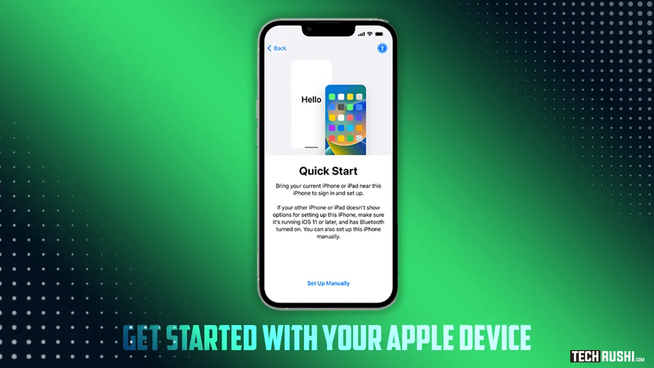 Get started with your Apple device