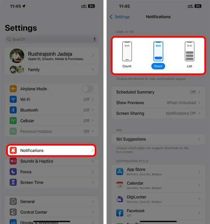 How to Change Notifications on iPhone