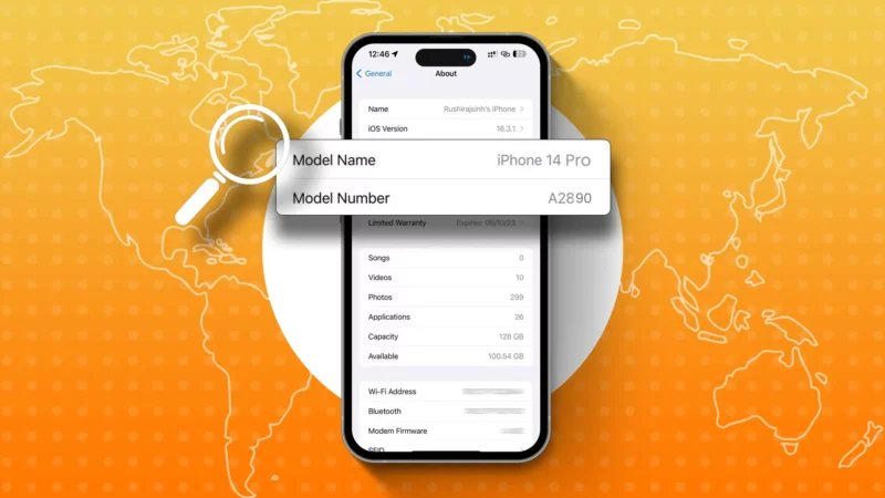 How to Check iPhone Model Country [Using Name and Number]