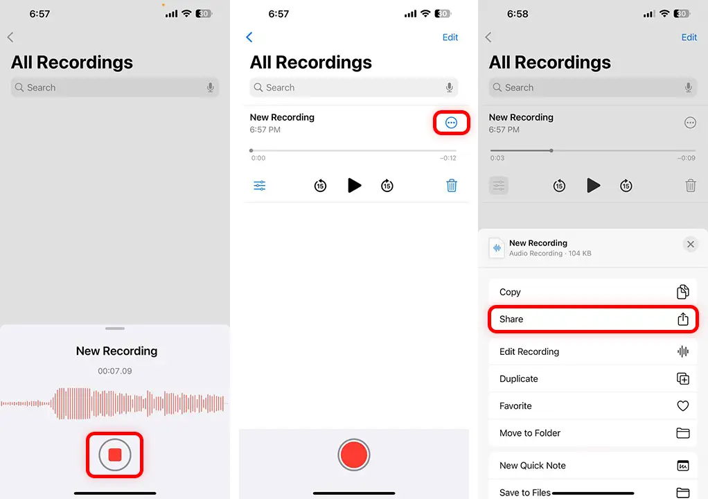 How to Send Voice Messages on iOS 16