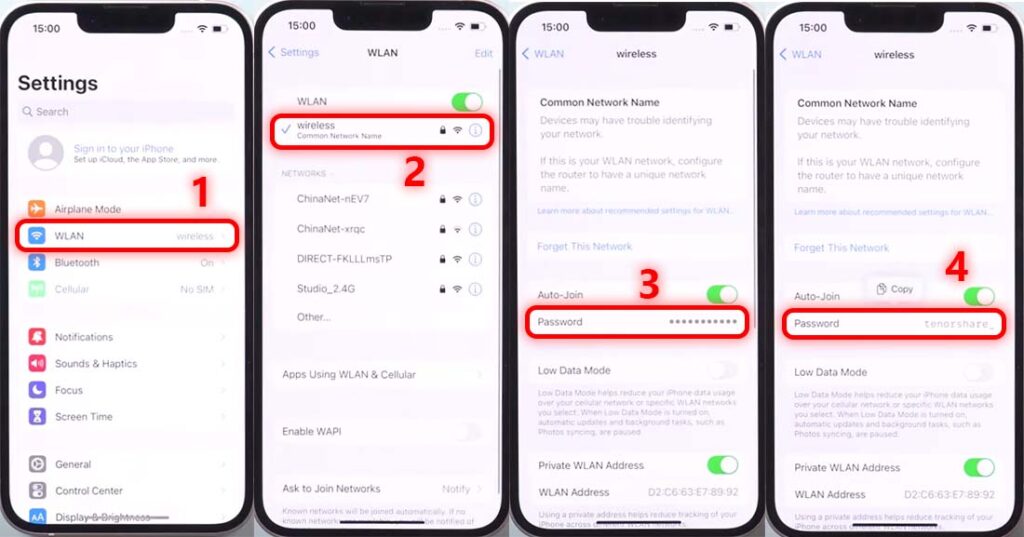 How to View Wi-Fi Password on iPhone iOS-16