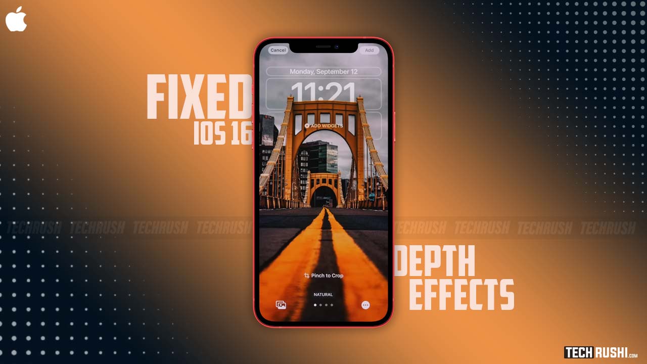 fixed ios 16 depth effects