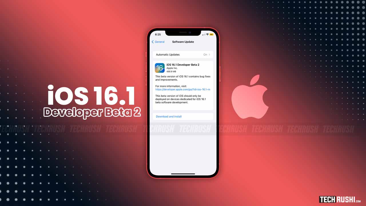how to get iOS 16.1 Developer Beta 2 Updates