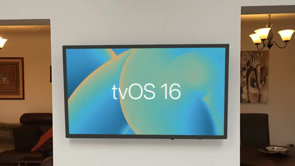 tvOS 16 patch wall