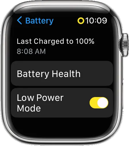 Apple Watch Low Power Mode