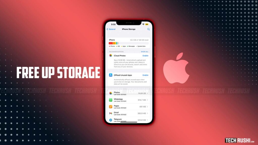 How to Free Up space on iPhone