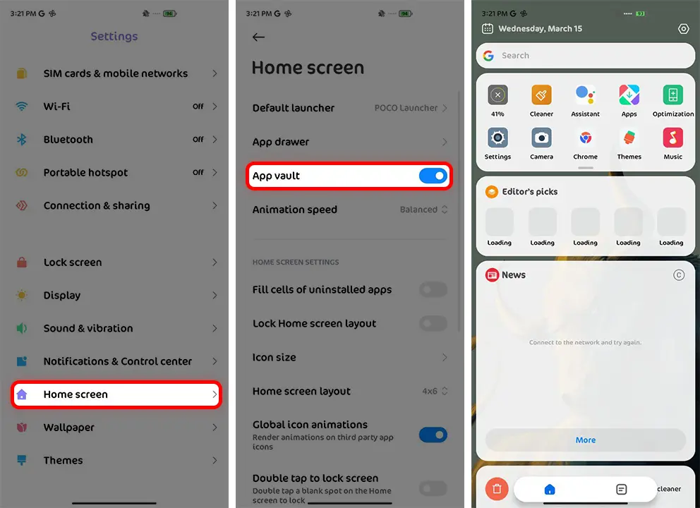 How to Enable App Vault in MIUI 14