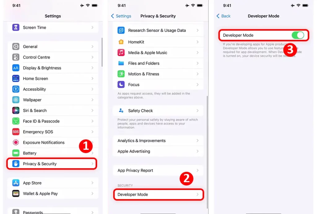 How to Enable Developer Mode on your iPhone 14