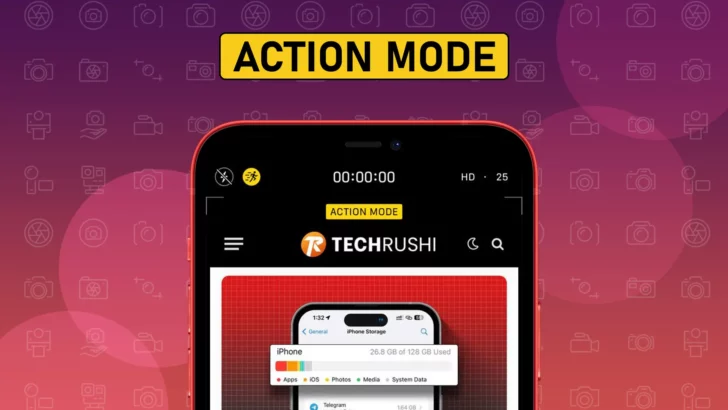 Use Action Mode on iPhone