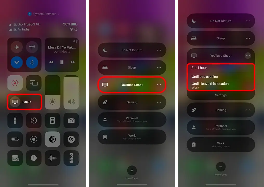How to Use Focus mode on iPhone