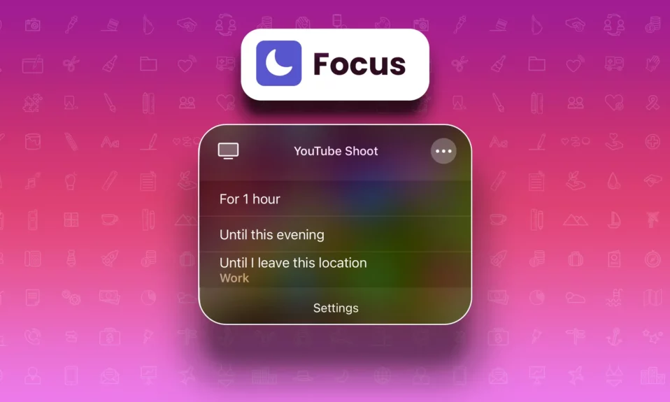 How to turn on Focus Mode on iPhone