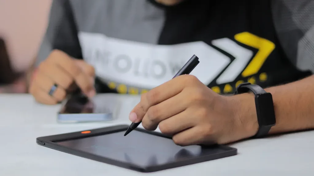 Redmi Writing Pad on the table
