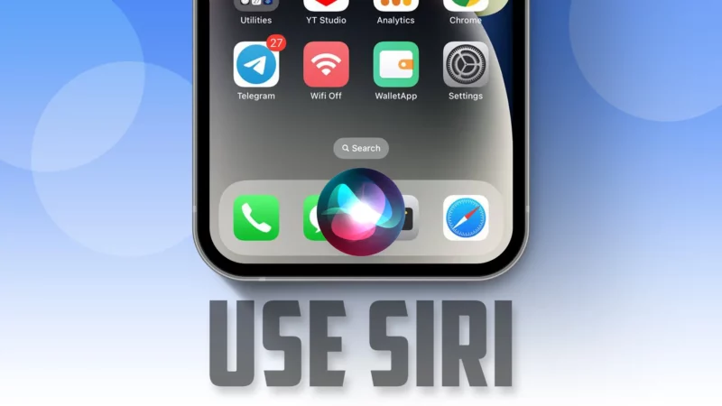Where is Siri on iPhone 14 and How to use it?