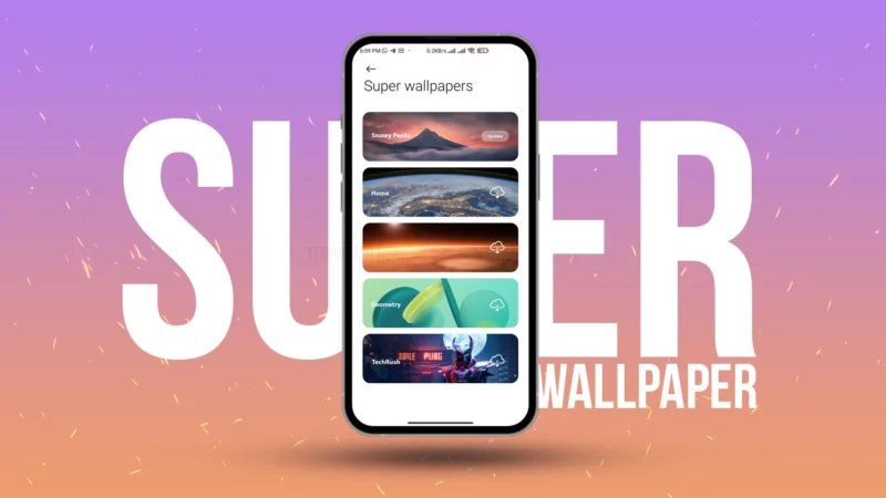 Download Xiaomi HyperOS Super Wallpaper APK for MIUI