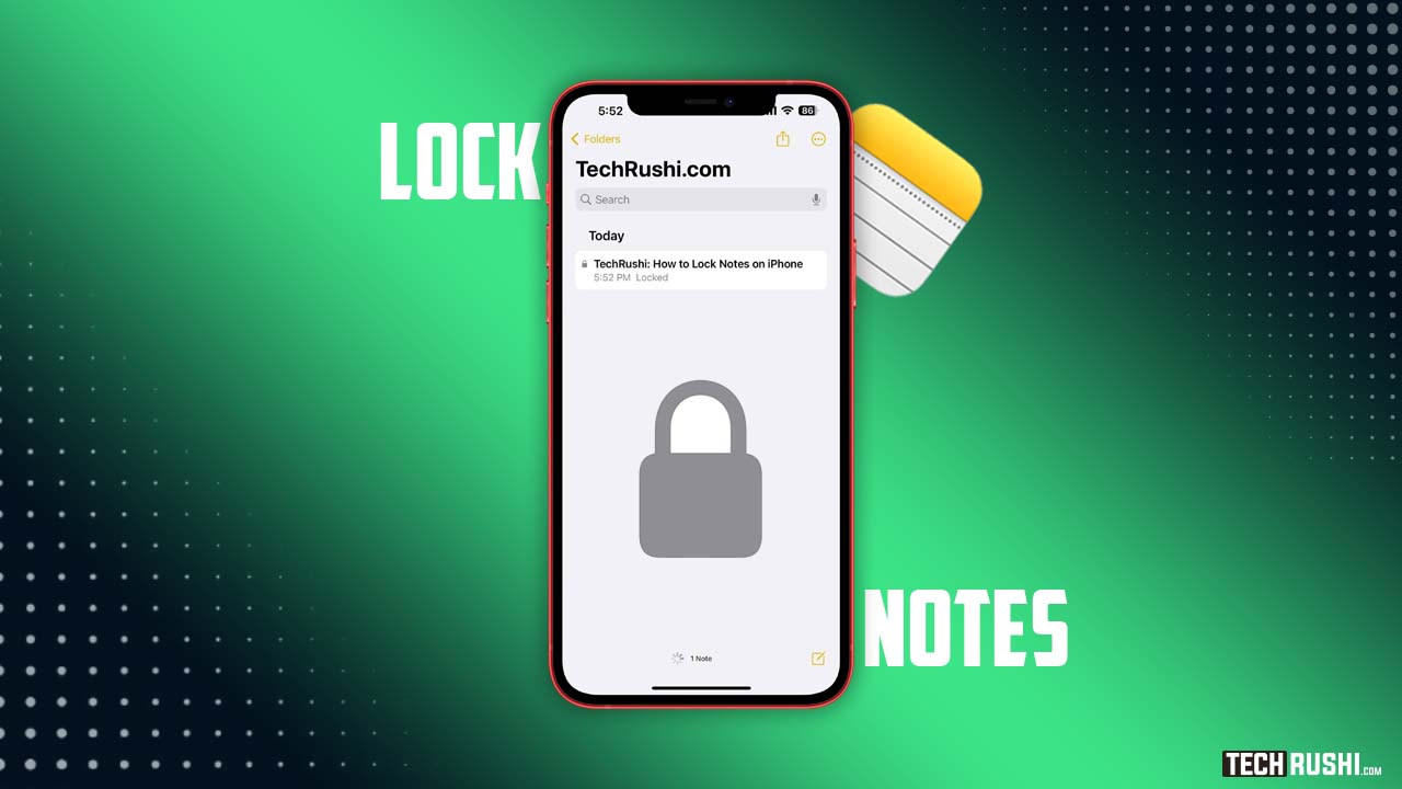 How to Lock & Unlock iPhone Notes in 2022