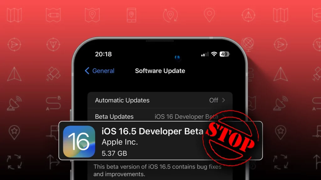 How to Stop iOS Updates that are already started