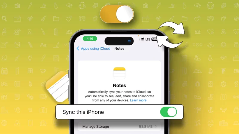 How to Sync iPhone Notes to iCloud on iOS 17