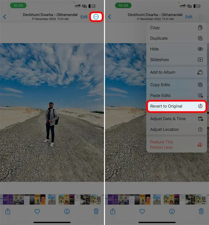 How to Undo Edits and Restore Original Photos on iPhone