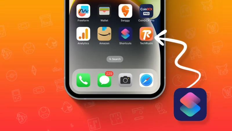 How to Change App Icons in iOS 17 using Shortcuts