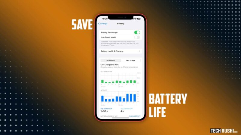 11 Ways to Save Battery life on iPhone 14 in 2022