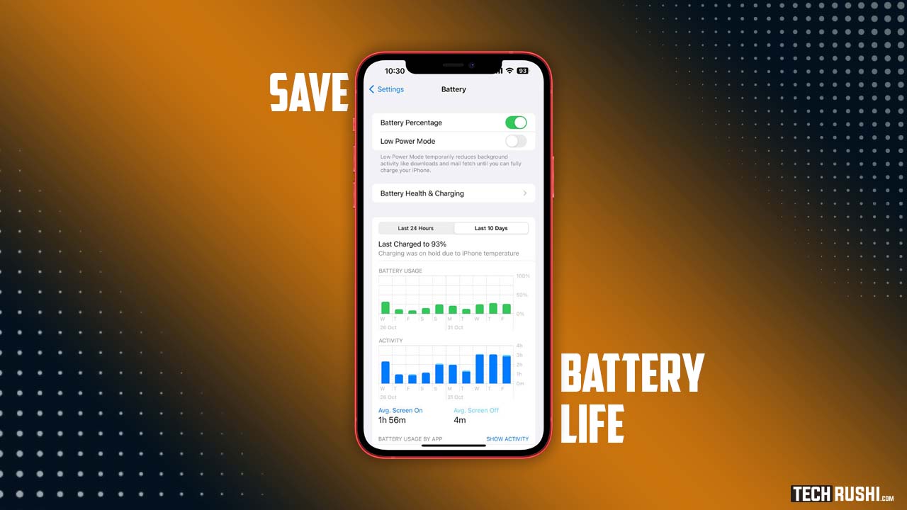 How to save battery life on iPhone 14 in 2022