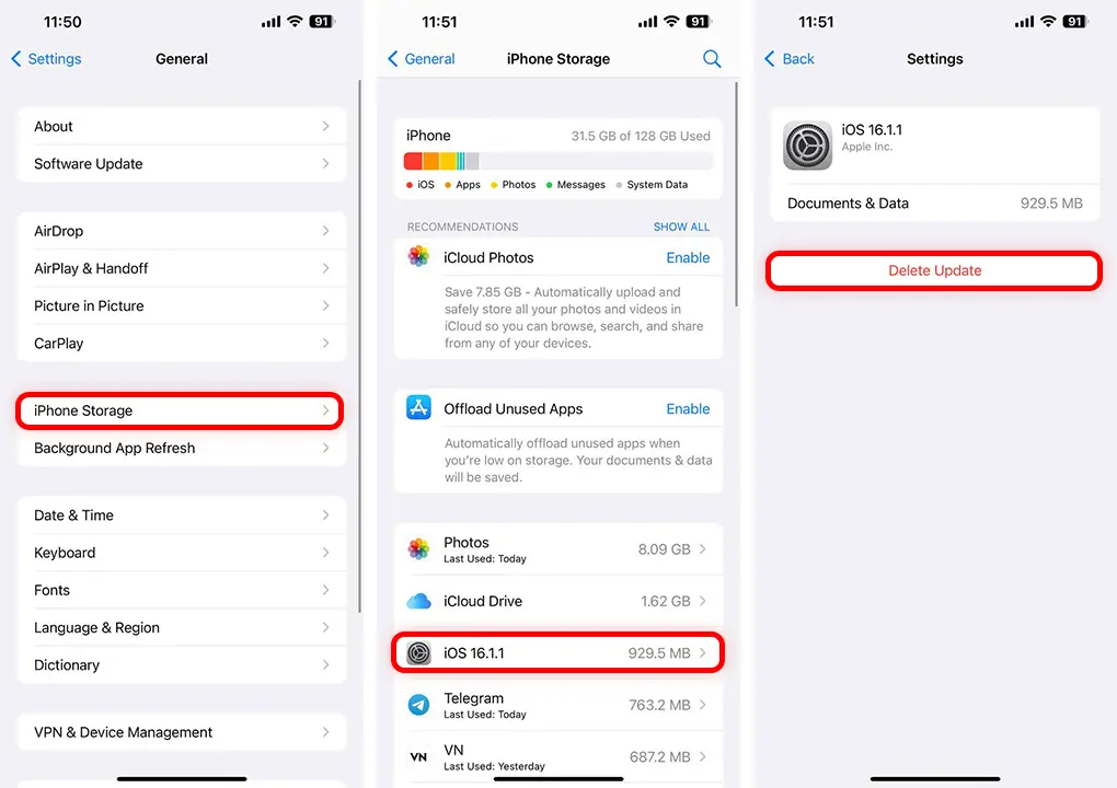How to stop downloading iOS updates