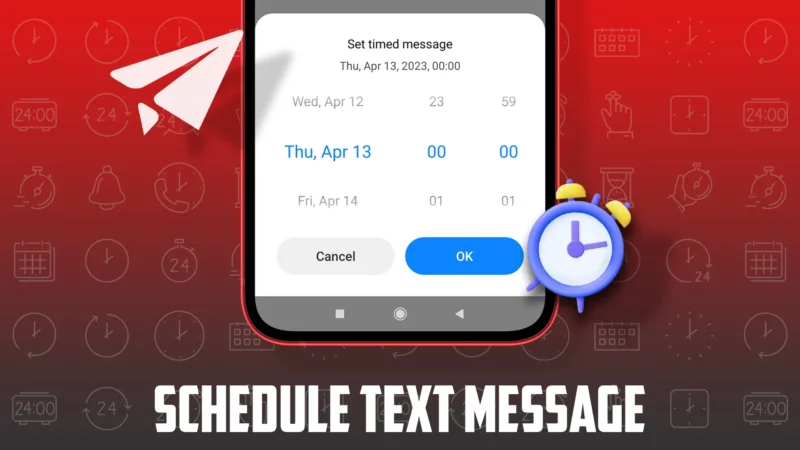 3 Ways to Schedule Text Messages on Android [2023]