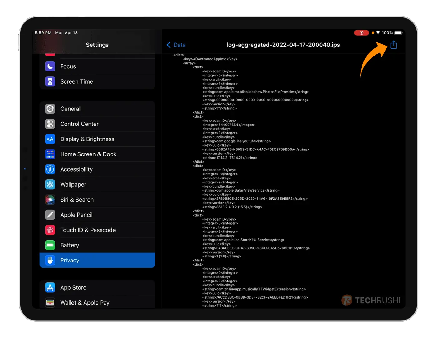 Step 6. Check iPad Battery Health using Apple Shortcuts