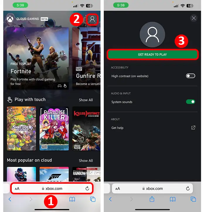 Stream and play Xbox games on your iPhone